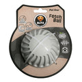 PET ONE DOG TOY BLITZ RUBBER FETCH BALL GREY M