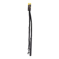 PET ONE LEASH NYLON BUNGEE 120-160CM 25MM BK