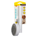PET ONE GROOMING SELF CLEANING SLICKER BRUSH