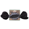 PET ONE DOG TOY BLITZ BRAIDED RUGBY BALL GREY LARGE