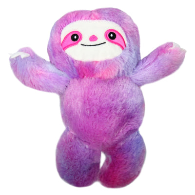 PET ONE DOG TOY PLUSH SQUEAKY SLOTH 23CM