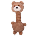 PET ONE DOG TOY PLUSH SQUEAKY TEDDY W LONG LEGS