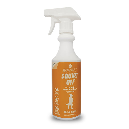 SQUIRT OFF DOG STAIN AND ODOUR REMOVER 500ML
