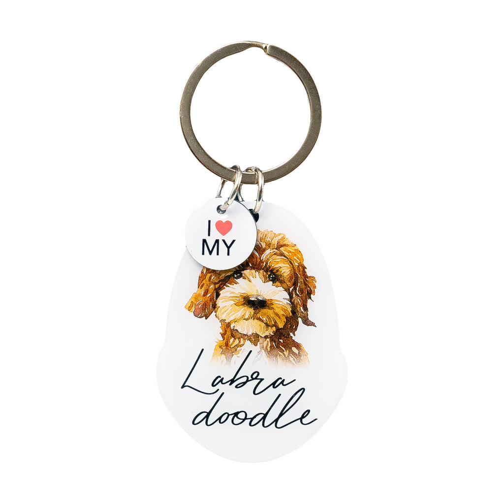 SPLOSH PET KEYRING LABRADOODLE