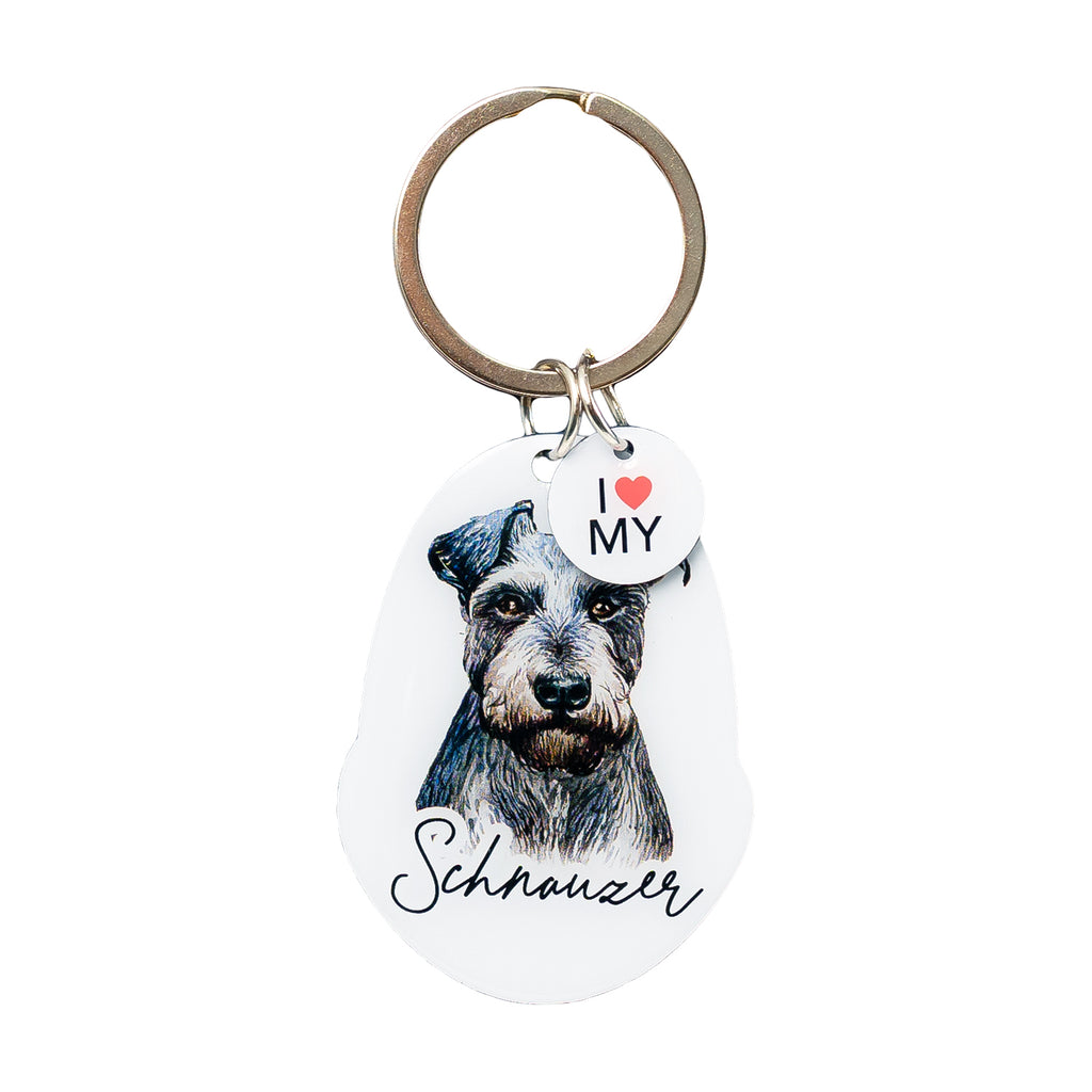 SPLOSH PET KEYRING SCHNAUZER