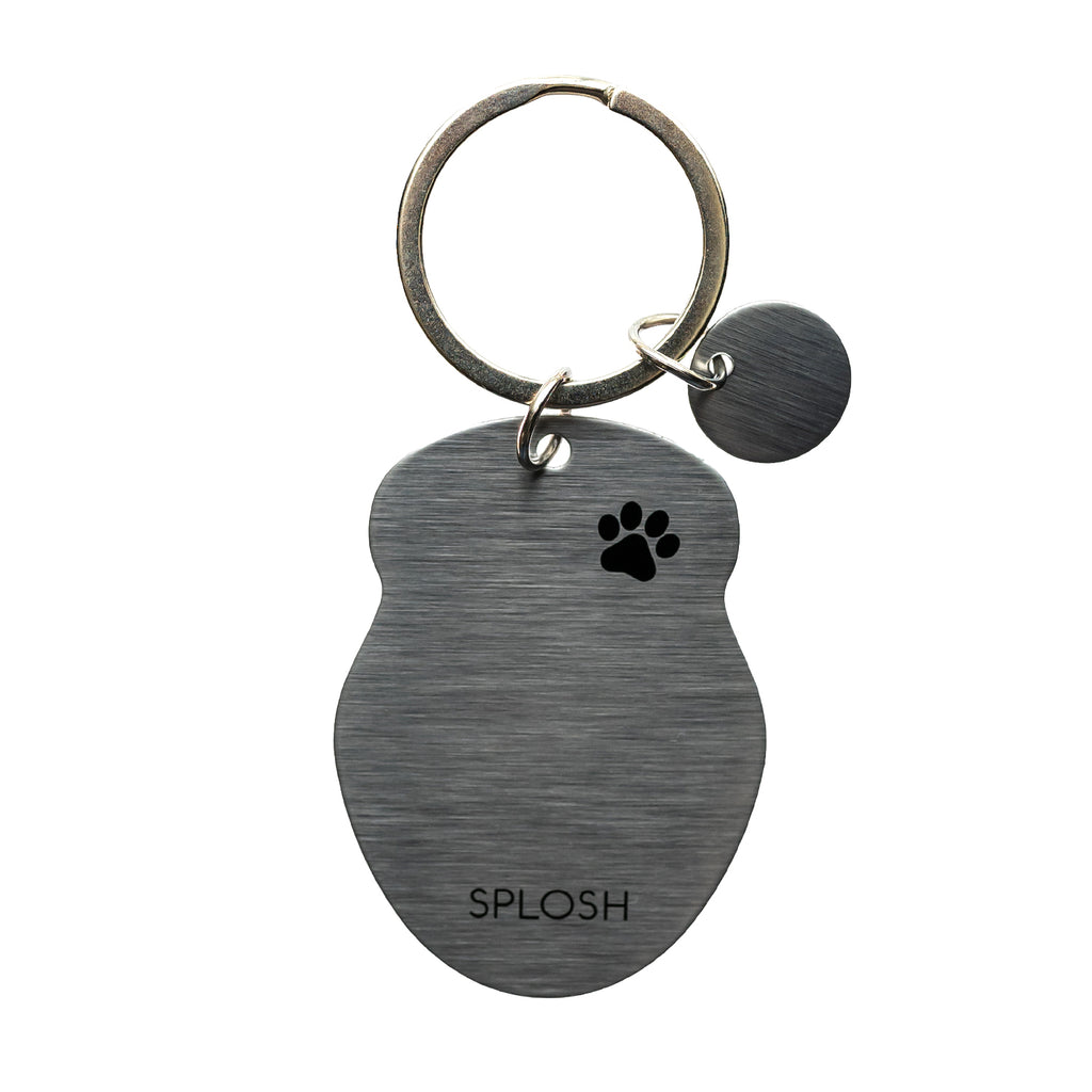 SPLOSH PET KEYRING CRAZY DOG LADY