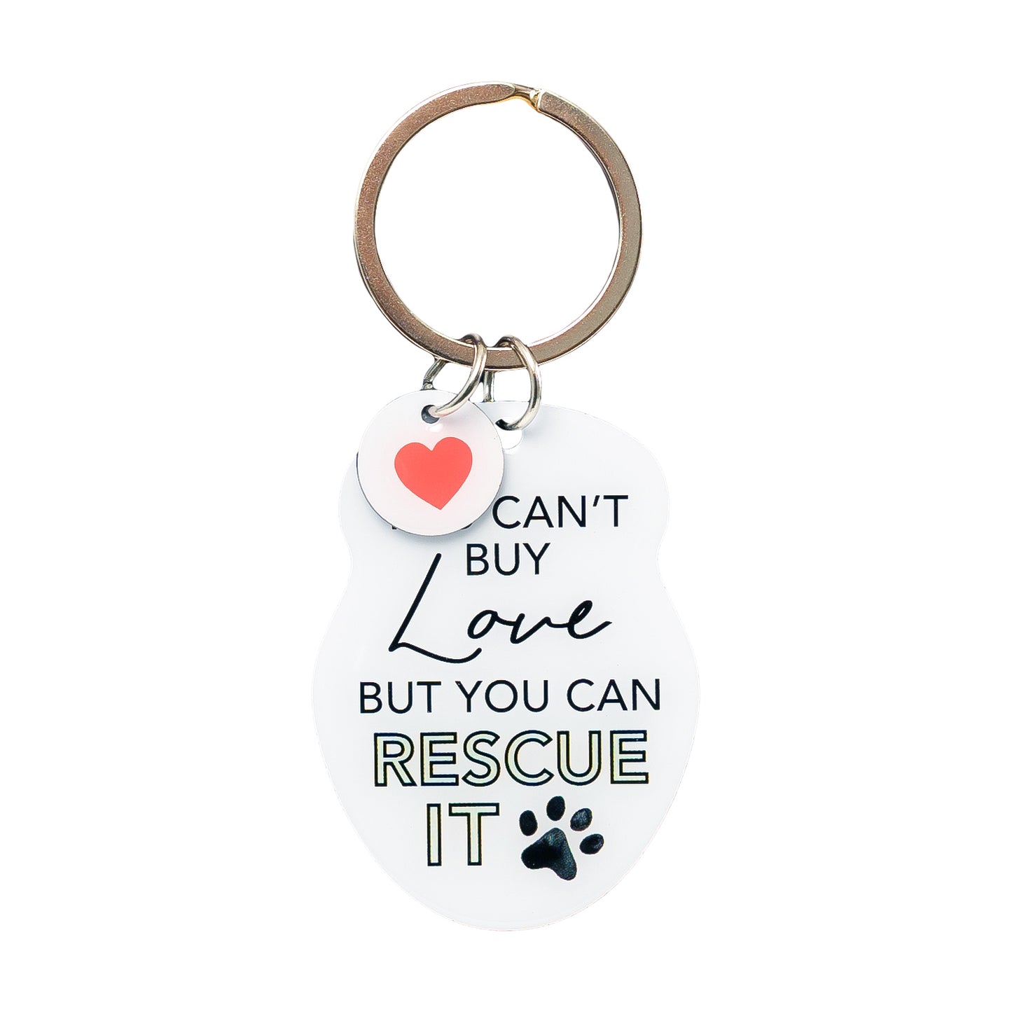 SPLOSH PET KEYRING YOU CANT BUY YOU CAN RESCUE IT