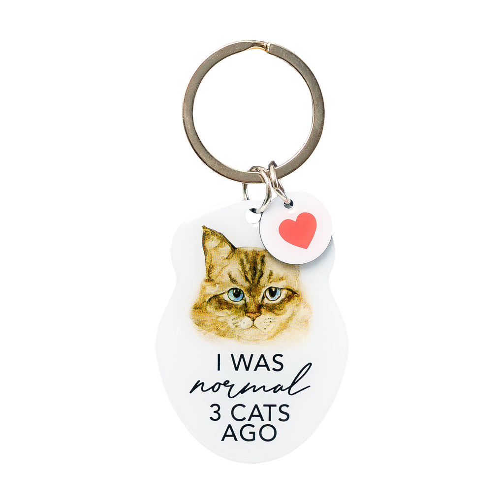 SPLOSH PET KEYRING NORMAL 3 CATS AGO