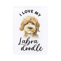 SPLOSH PET LOVERS LABRADOODLE ACRYLIC MAGNET