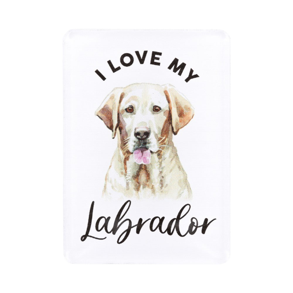 SPLOSH PET LOVERS LABRADOR ACRYLIC MAGNET
