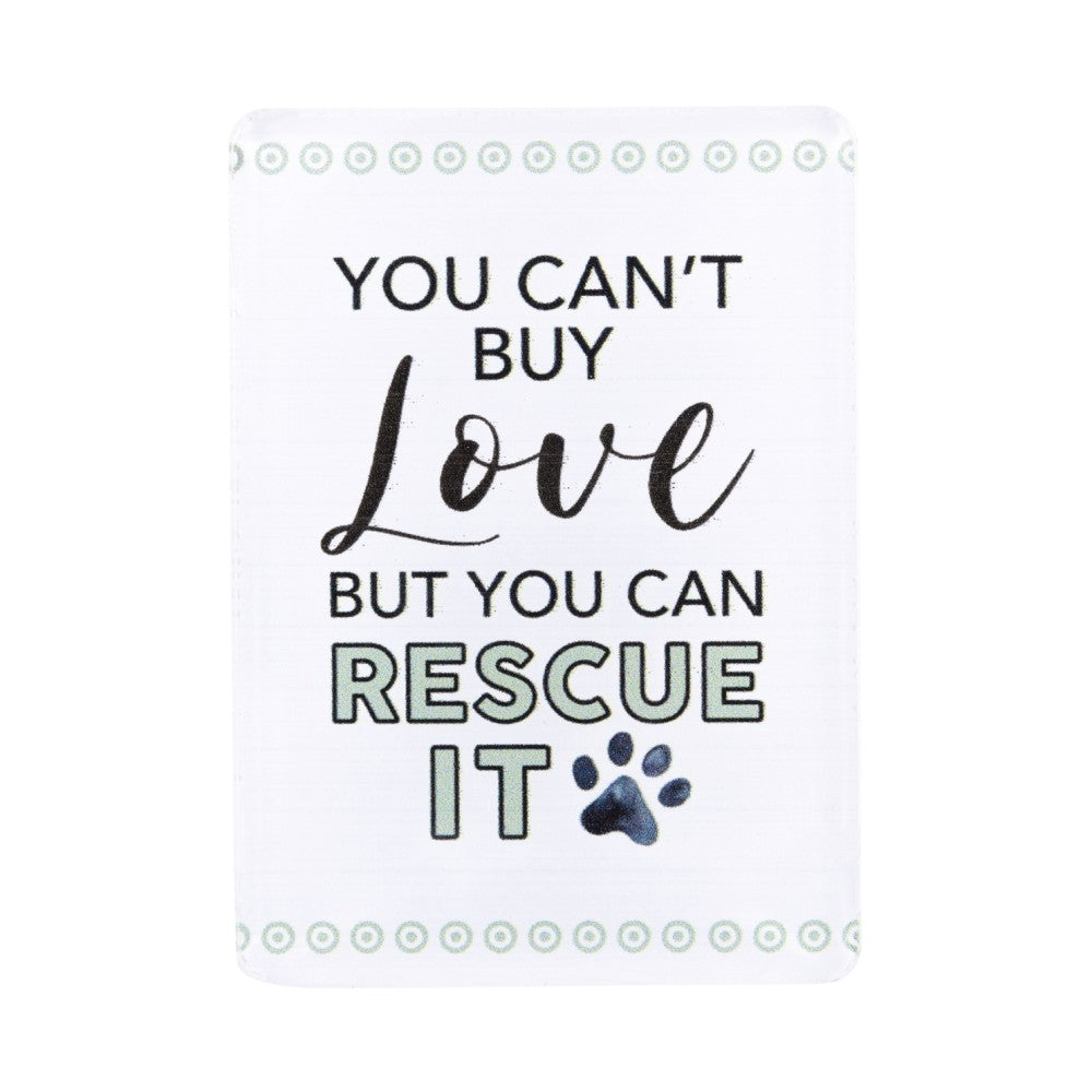 SPLOSH PET LOVERS RESCUE ACRYLIC MAGNET