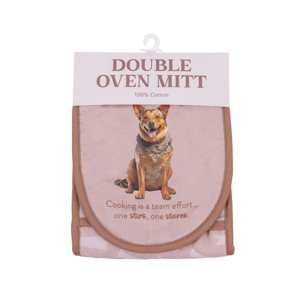 COOK'S COMPANION AUSTRALIAN CATTLE DOG OVEN MITT
