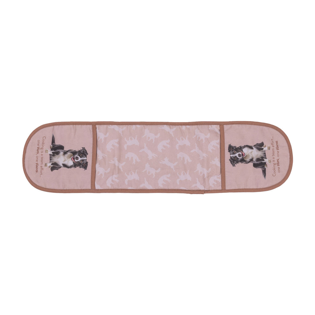 COOK'S COMPANION BORDER COLLIE OVEN MITT