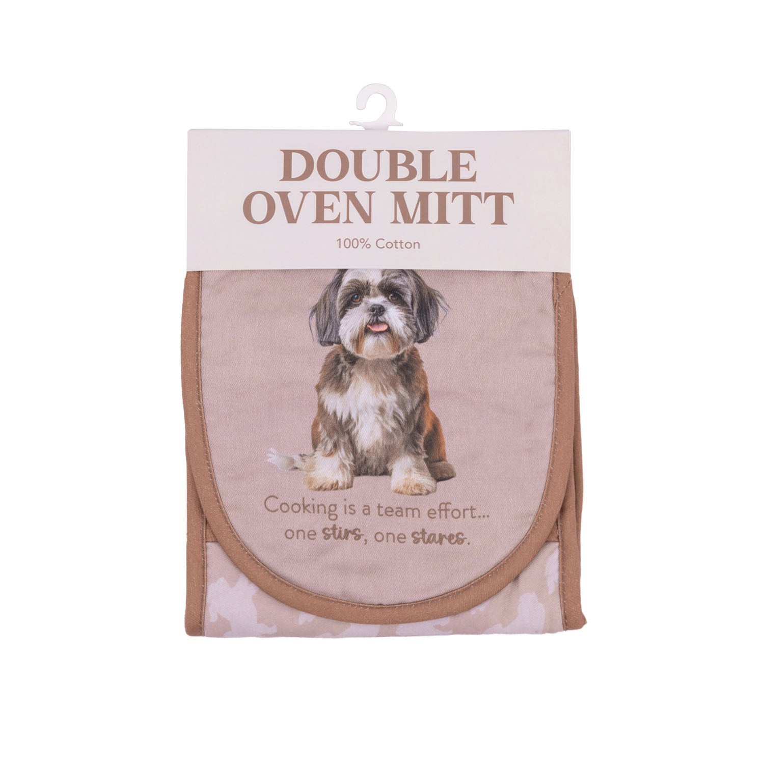 COOK'S COMPANION SHIH TZU OVEN MITT