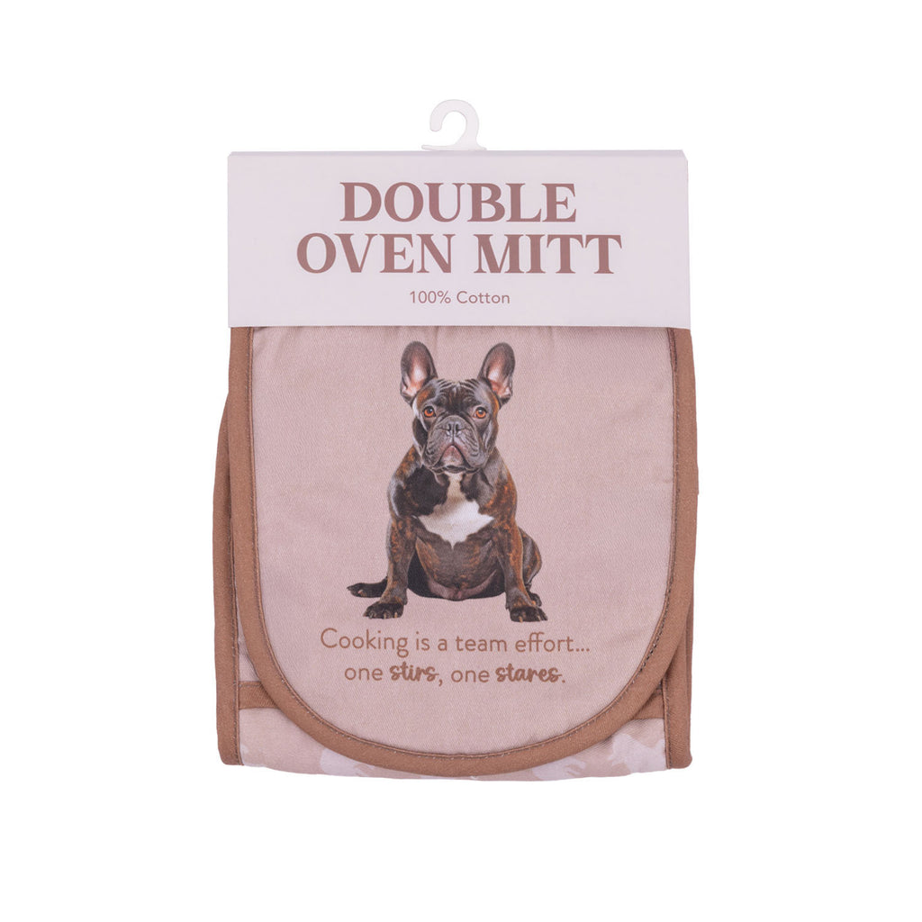 COOK'S COMPANION FRENCH BULLDOG OVEN MITT