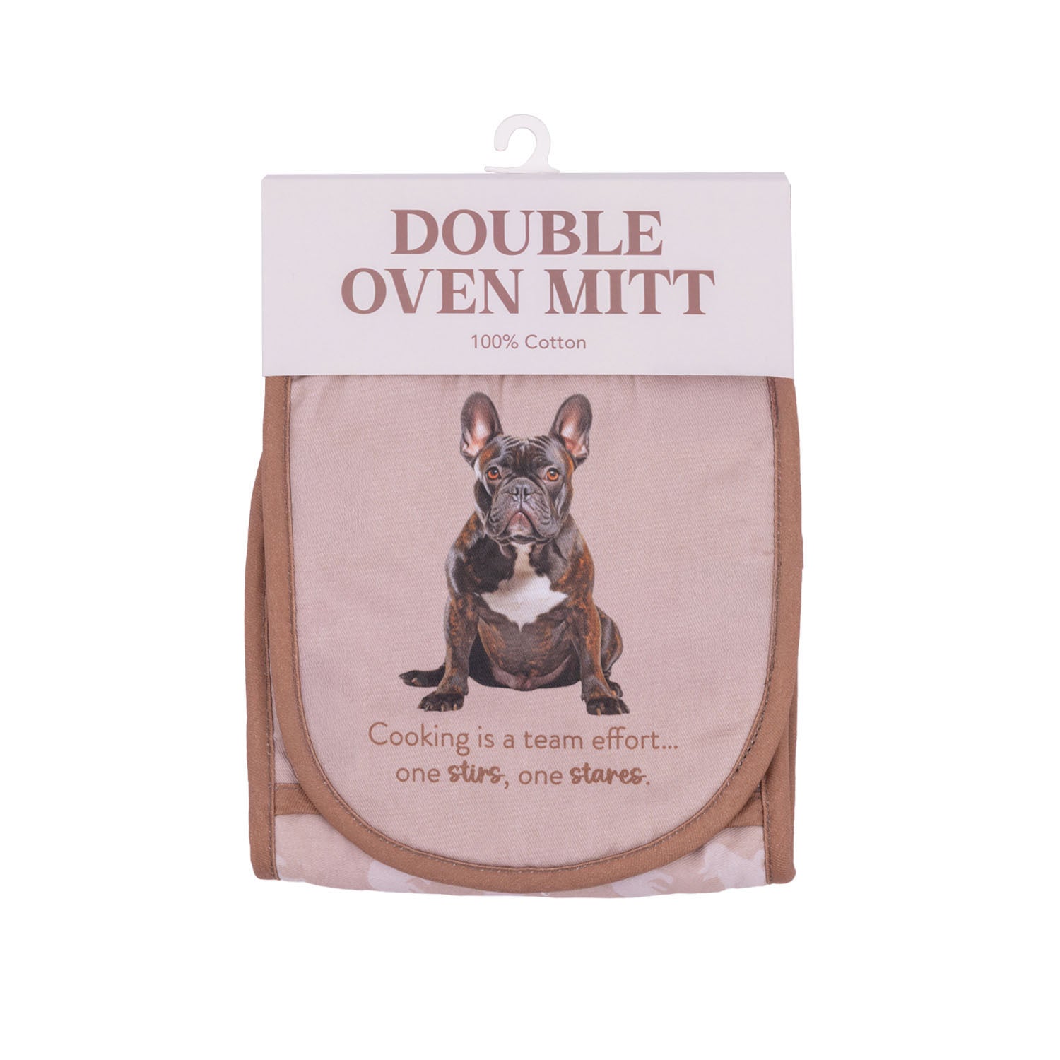 COOK'S COMPANION FRENCH BULLDOG OVEN MITT