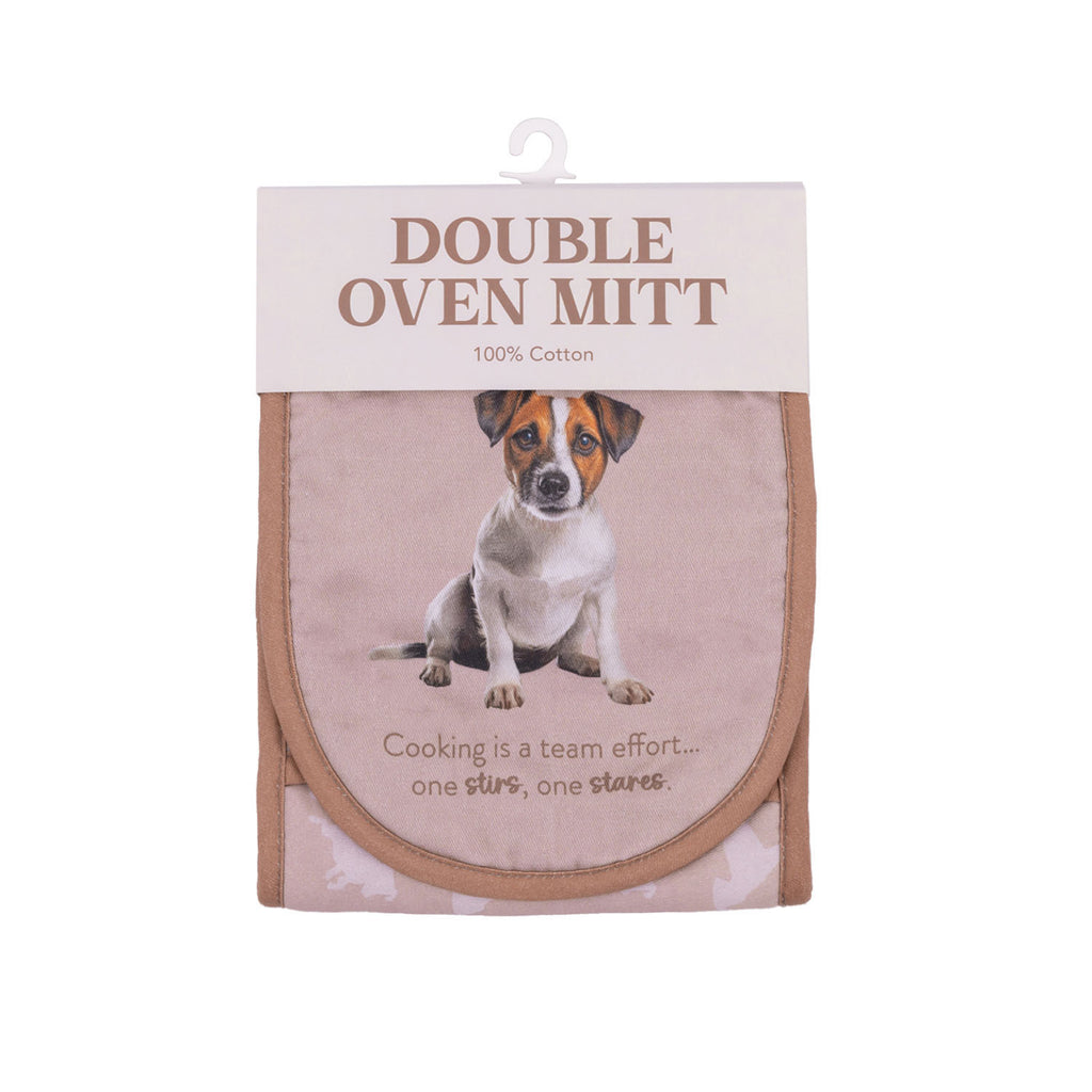 COOK'S COMPANION JACK RUSSELL OVEN MITT