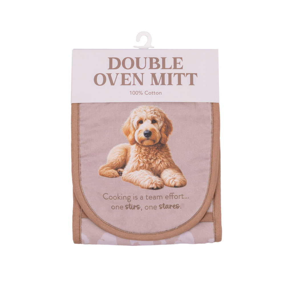 COOK'S COMPANION LABRADOODLE OVEN MITT
