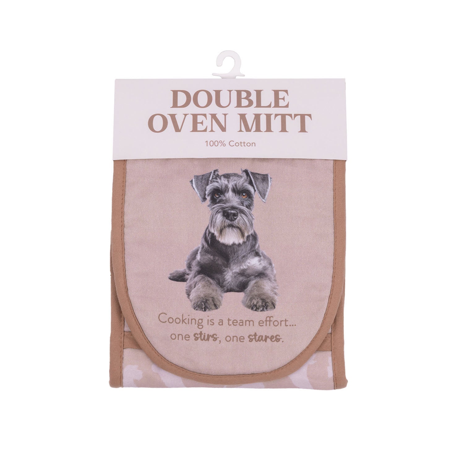 COOK'S COMPANION SCHNAUZER OVEN MITT