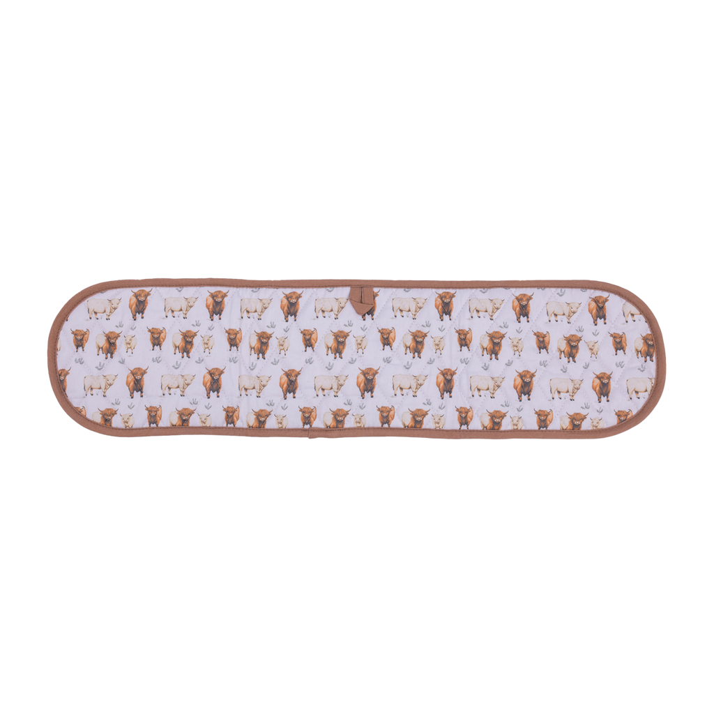 COOK'S COMPANION HIGHLAND COW OVEN MITT