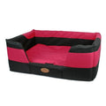 BONO FIDO STAYDRY BASKET RED DOG BED SMALL