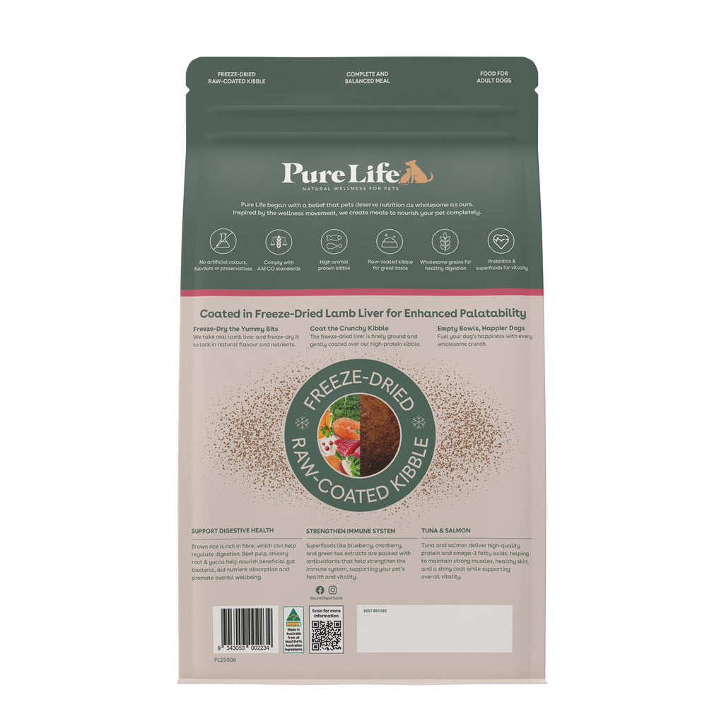 PURE LIFE FDRC DOG TUNA/SALMON 2.5KG