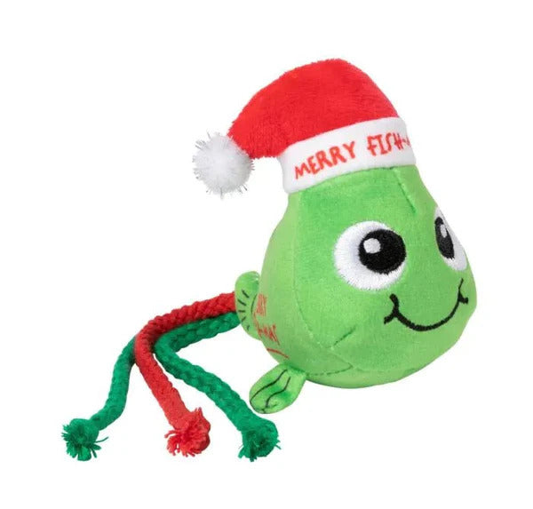 FUZZYARD CHRISTMAS MERRY FISHMAS - CAT TOY