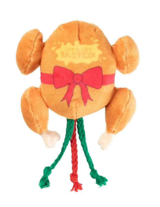 FUZZYARD CHRISTMAS CHICKEN IT TWICE CHOOK - CAT TOY