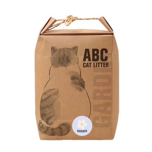ABC Vegan Cat Litter Gardia Scent Biodegradable, Clumpable, Flushable 4kg
