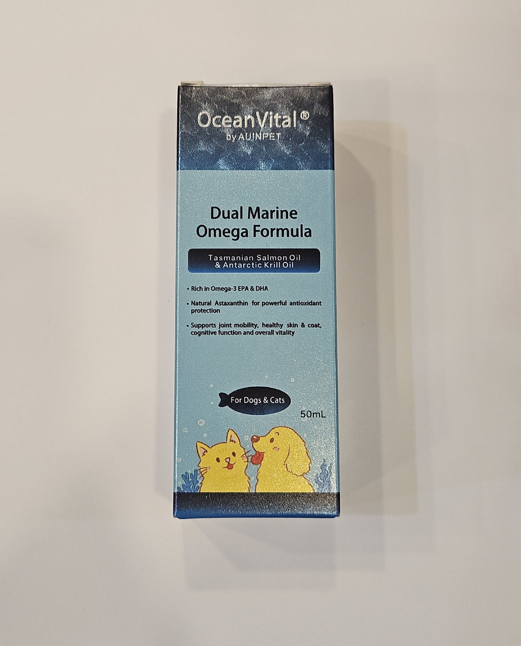 AUINPET Ocean Vital Dual Marine Omega Formula Oil 50mll