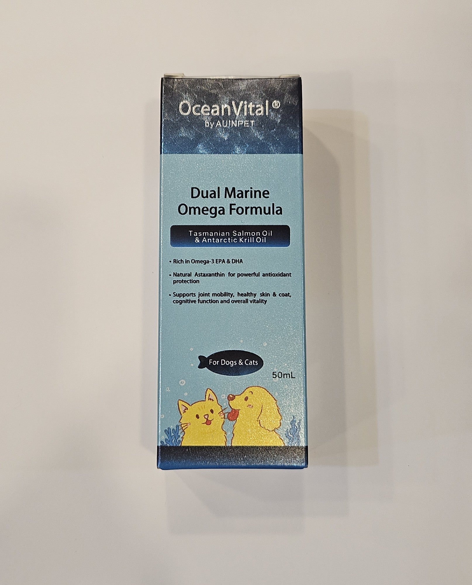 AUINPET Ocean Vital Dual Marine Omega Formula Oil 50mll