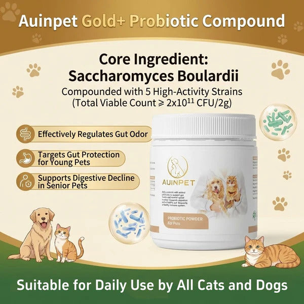  AUINPET PROBIOTIC POWDER For Pets 60G