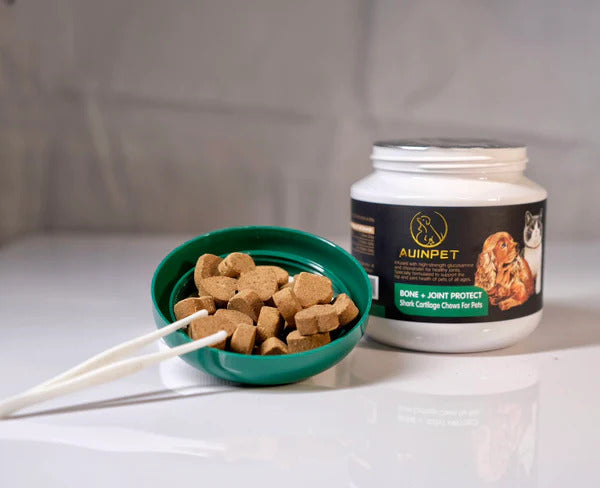 AUUNPET BONE + JOINT PROTECT Shark Cartilage Chews For Pets180G