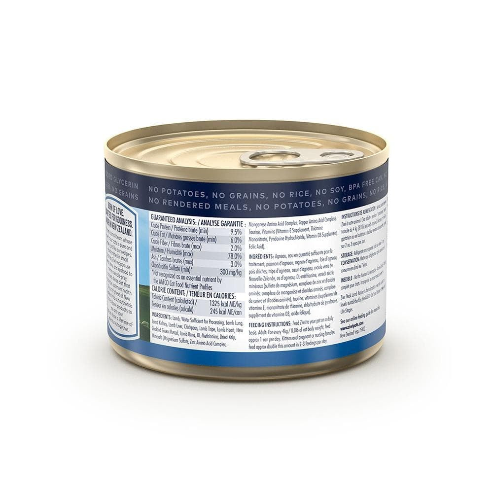 ZIWI PEAK CAT CAN LAMB 185G