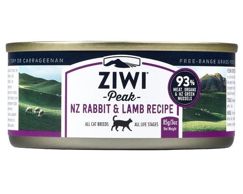 ZIWI PEAK CAT CAN  RABBIT & LAMB 85G