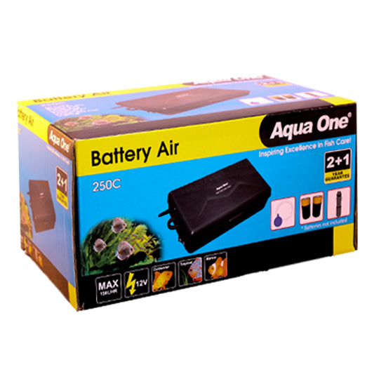 AQUA ONE BATTERY AIR PUMP 250C