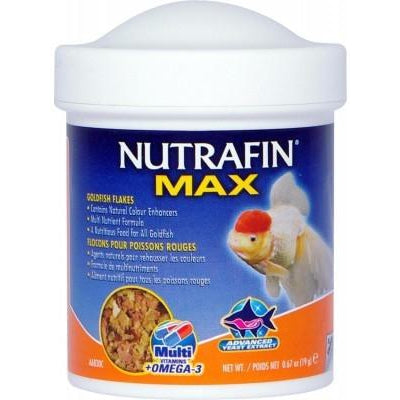 NUTRAFIN MAX GOLDFISH FLAKES 19GM