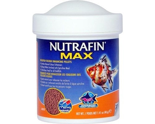 NUTRAFIN MAX GOLDFISH COLOUR ENHANCING PELLETS 40G