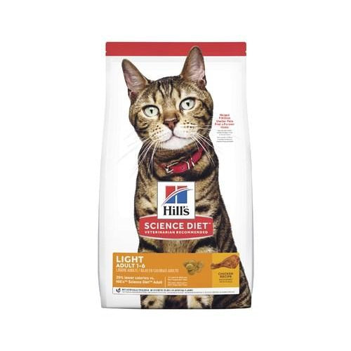 HILLS SCIENCE DIET ADULT CAT LIGHT DRY FOOD 2KG