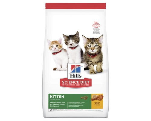 HILLS SCIENCE DIET DRY CAT FOOD CHICKEN RECIPE KITTEN 4KG