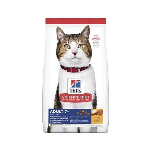 HILLS SCIENCE DIET ADULT CAT MATURAL 7+ DRY FOOD 3KG