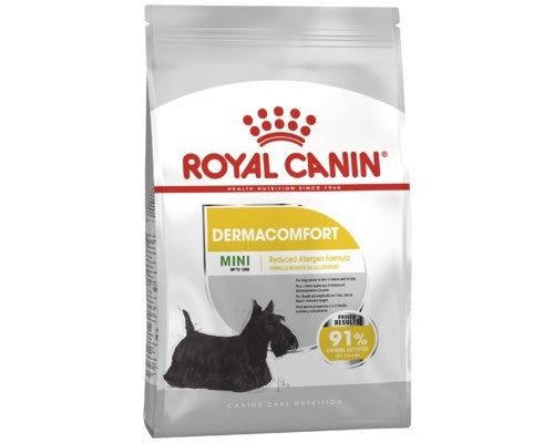ROYAL CANIN MINI DERMACOMFORT CARE DRY DOG FOOD3KG