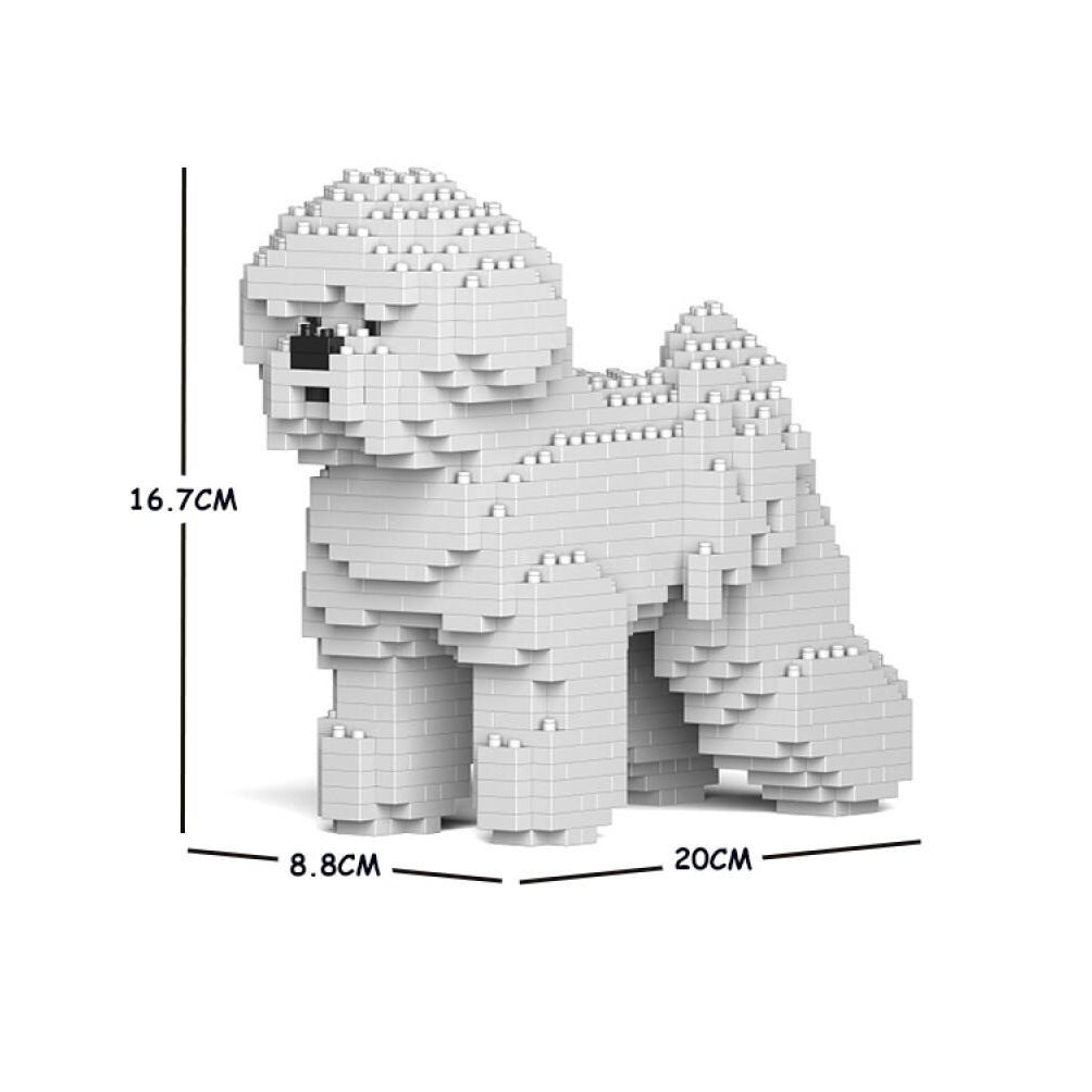 JEKCA BICHON FRISE WHITE DOG