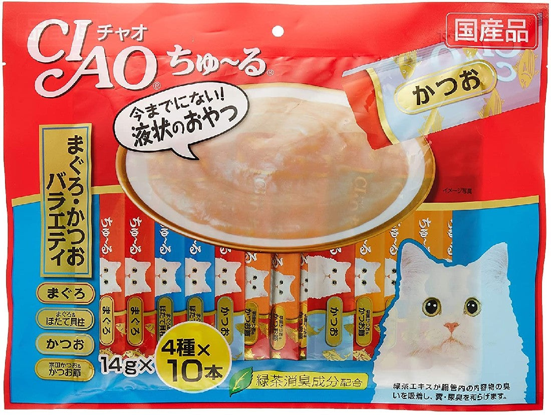 CIAO CHURU TUNA BONITO VARIETY 40PK