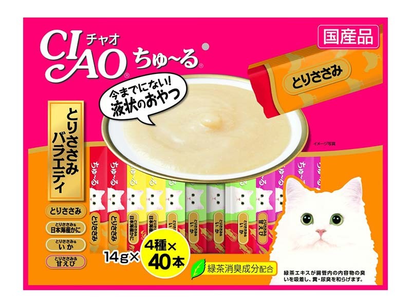 CIAO CHURU CHICKEN MIX 40PK