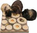 Rosewood Small Animal Activity Toys Maze-A-Log Treat Challenge