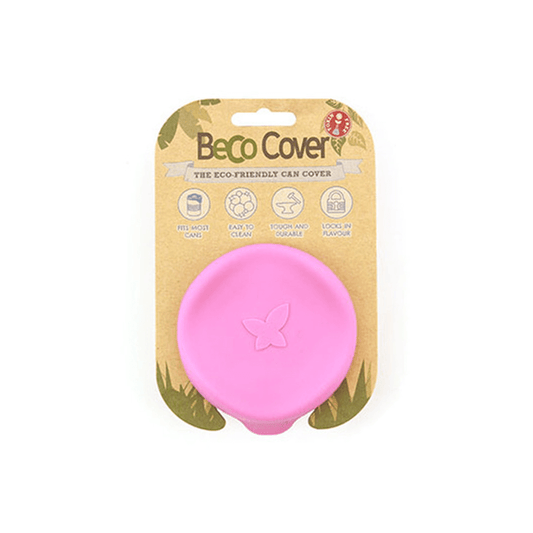 BECO WET FOOD CAN COVER FOR DOGS & CATS - PINK