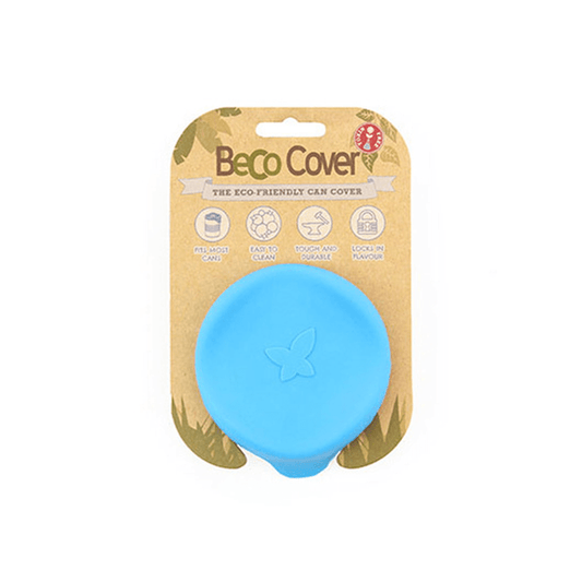 BECO WET FOOD CAN COVER FOR DOGS & CATS - BLUE