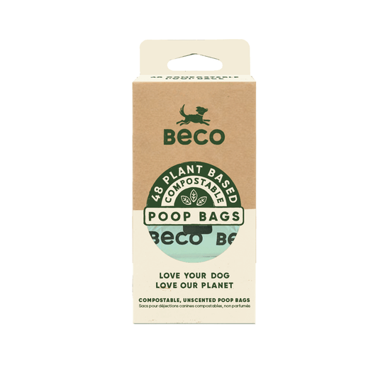 BECO COMPOSTABLE POOP BAGS - UNSCENTED 96 PACK
