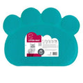 M-PETS Paw Cat Litter Mat Blue 60 X 45cm